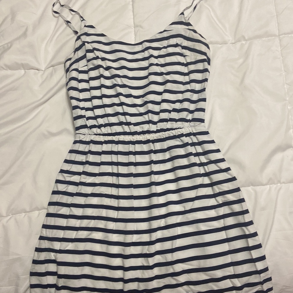 Pin stripped dress